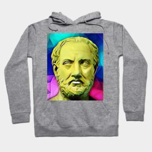 Thucydides Colourful Portrait | Thucydides Artwork 7 Hoodie